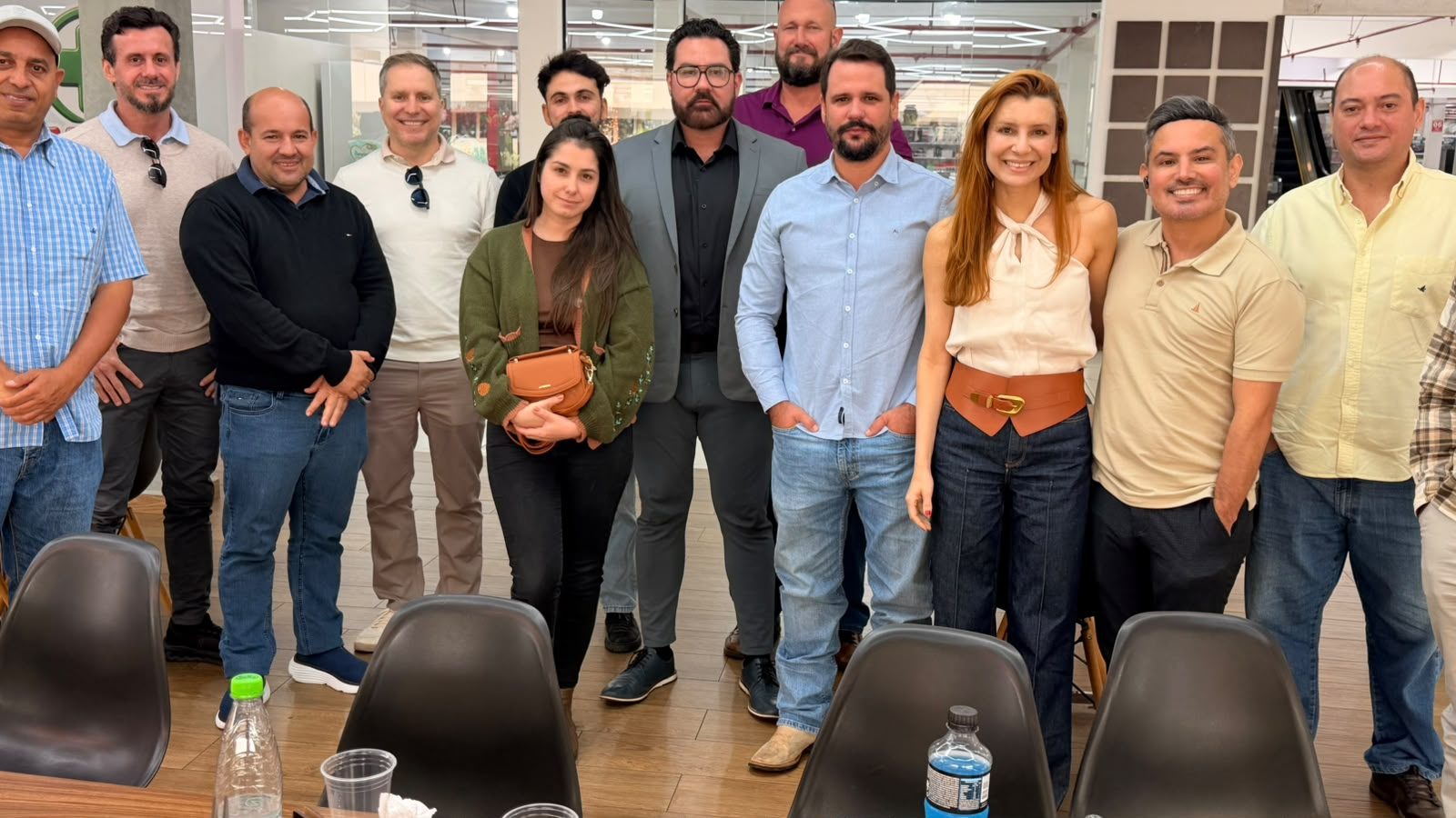 Grupo de empresários brasileiros recebido pela Omni Hold no Paraguay